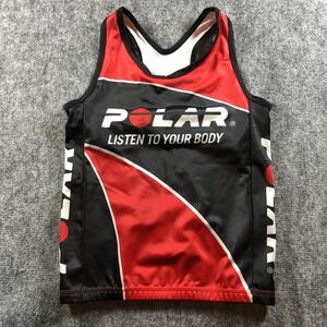 Polar Listen To Your Body Cycling Jersey Tank Women's Small‎ Suarez Race Back